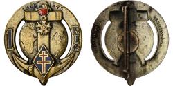 World Coins - France, 1er Régiment d'Infanterie Coloniale, WAR, Broche, Very Good Quality
