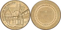 World Coins - France, Token, Beaune -   Hospices 1443, 2014, Copper-nickel Aluminium, MDP