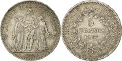 World Coins - Coin, France, Hercule, 5 Francs, 1877, Paris, , Silver, KM:820.1