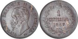 World Coins - Coin, Italy, Vittorio Emanuele II, Centesimo, 1867, Milan, , Copper