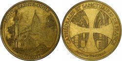 World Coins - France, Touristic Token, Ottrot - Mont Sainte-Odile, 2006, Saumur, Tin-Brass