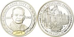 World Coins - France, Medal, Les Présidents de la République, René Coty, , Copper