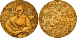 World Coins - France, Medal, Peinture, Van Gogh, La Berceuse, Arts & Culture, , Gilt