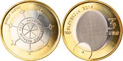 World Coins - Slovenia, 3 Euro, 1er médaillé olympique, 2012, , Bi-Metallic, KM:109