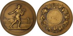 World Coins - France, Medal, Comptoir Français de l'Azote, Champs d'expériences, Bronze