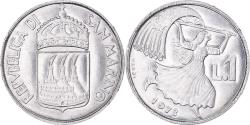 World Coins - Coin, San Marino, Lira, 1973, Rome, , Aluminum, KM:22
