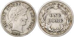 Us Coins - United States, Dime, Barber, 1907, Philadelphia, Silver, , KM:113