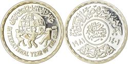 World Coins - Coin, Egypt, 5 Pounds, 1981, Year of Child, , Silver, KM:533