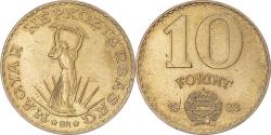 World Coins - Coin, Hungary, 10 Forint, 1983, Budapest, , Aluminum-Bronze, KM:636