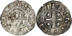 World Coins - Archbishopric of Vienne, Denier, ca. 1200-1250, Vienne, Billon,