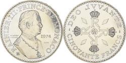 World Coins - Coin, Monaco, Rainier III, 50 Francs, 1974, ESSAI, , Silver, KM:E66