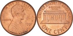 Us Coins - Coin, United States, Lincoln Cent, Cent, 1991, U.S. Mint, Philadelphia