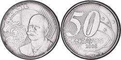 World Coins - Coin, Brazil, 50 Centavos, 2008, , Stainless Steel, KM:651a