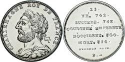 World Coins - France, Medal, Les Rois de France, Charlemagne, , Nickel