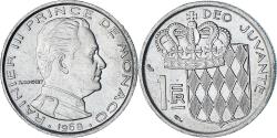 World Coins - Monaco, Rainier III, Franc, 1968, , Nickel, KM:140, Gadoury:MC 150