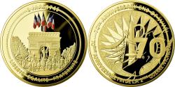 World Coins - France, Medal, 70ème Anniversaire Fin de la 2ème Guerre Mondiale, 2015