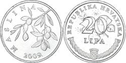 World Coins - Coin, Croatia, 20 Lipa, 2009