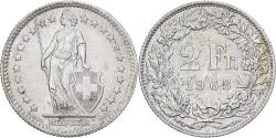 World Coins - Switzerland, 2 Francs, 1963, Bern, Silver, , KM:21