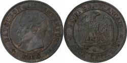 World Coins - France, Napoleon III, 2 Centimes, 1856, Bordeaux, Bronze, , Gadoury:103