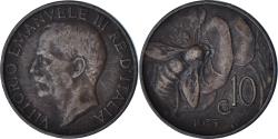 World Coins - Italy, 10 Centesimi, 1933