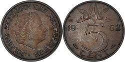 World Coins - Coin, Netherlands, 5 Cents, 1962