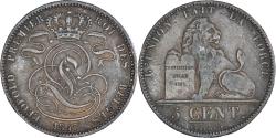 World Coins - Coin, Belgium, Leopold I, 5 Centimes, 1847, Brussels, , Copper, KM:5.1