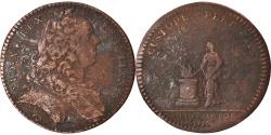 World Coins - France, Token, Royal, Louis XV, Parties Casuelles, 1736, , Copper