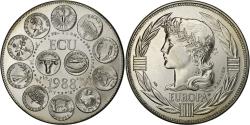 World Coins - France, Medal, Ecu Europa, Marianne, 1988, Copper-nickel,