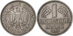 World Coins - GERMANY - FEDERAL REPUBLIC, Mark, 1969, Munich, Copper-nickel, , KM:110