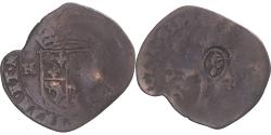 World Coins - Coin, France, Louis XIII, Quinzain (Douzain contremarqué), 1593,