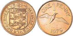 World Coins - Coin, Guernsey, Elizabeth II, Penny, 1979, Heaton, , Bronze, KM:27