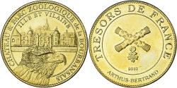 World Coins - France, Medal, Chateau et Parc Zoologique de la Bourbansais, 2010,