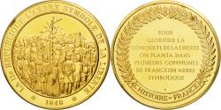 World Coins - France, Medal, French Second Republic, History, , Vermeil