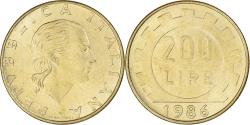 World Coins - Coin, Italy, 200 Lire, 1986