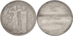 World Coins - France, Medal, French Fifth Republic, Business & industry, , Silver