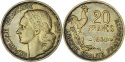 World Coins - Coin, France, Guiraud, 20 Francs, 1950, Paris, , Aluminum-Bronze
