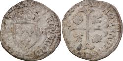 World Coins - Coin, France, Henri IV, Douzain aux deux H, 1595, Lyon, , Billon