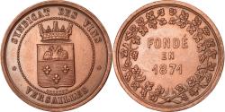 World Coins - France, Token, Syndicat des Vins, Versailles, 1871, Bescher, , Cuivre