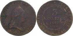 World Coins - Austria, Franz I, 3 Kreuzer, 1812, Alba Iulia, Copper, , KM:2116