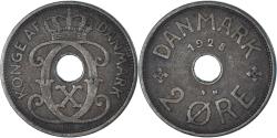World Coins - Coin, Denmark, 2 Öre, 1928