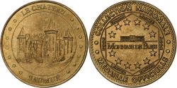 World Coins - France, Tourist token, Château de Saumur, 2002, MDP, Nordic gold,