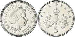 World Coins - Coin, Great Britain, 5 Pence, 2004