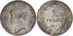 World Coins - Belgium, 2 Francs, 2 Frank, 1911, Silver, , KM:75