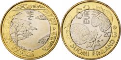 World Coins - Finland, 5 Euro, Summer, 2013, Vantaa, Bi-Metallic,