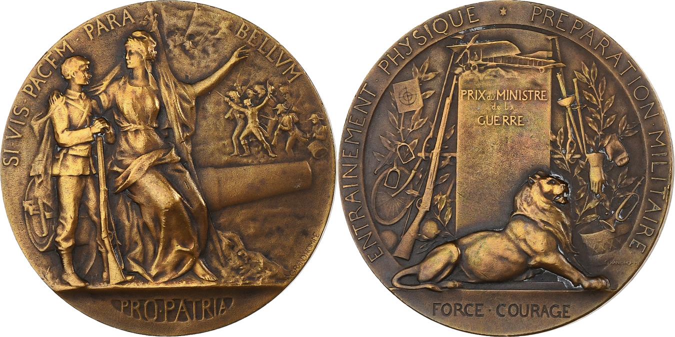 SHOOTING AND ARQUEBUSE Médaille PRO PATRIA, récompense fme_889773 Medals