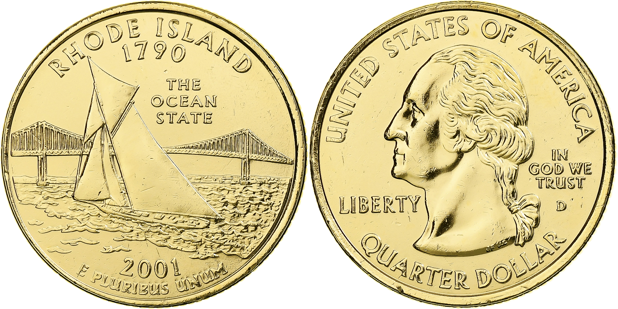 Rhode Island State Quarter