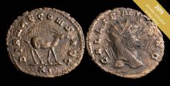 Ancient Coins - Gallienus Antoninianus - DIANAE CONS AVG, Roma - 21 mm / 2.92 gr.