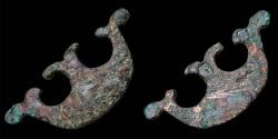 Ancient Coins - Ancient Bronce Precoin, Palm Shape - 36 mm / 5,93 gr.