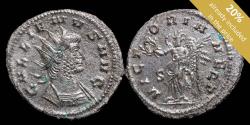 Ancient Coins - Gallienus Antoninianus - VICTORIA AET, Siscia - 23 mm / 3.46 gr.