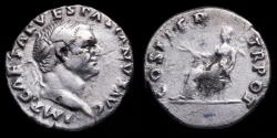 Ancient Coins - Vespasian Denarius - COS ITER TR POT - 17 mm / 3,22 gr.